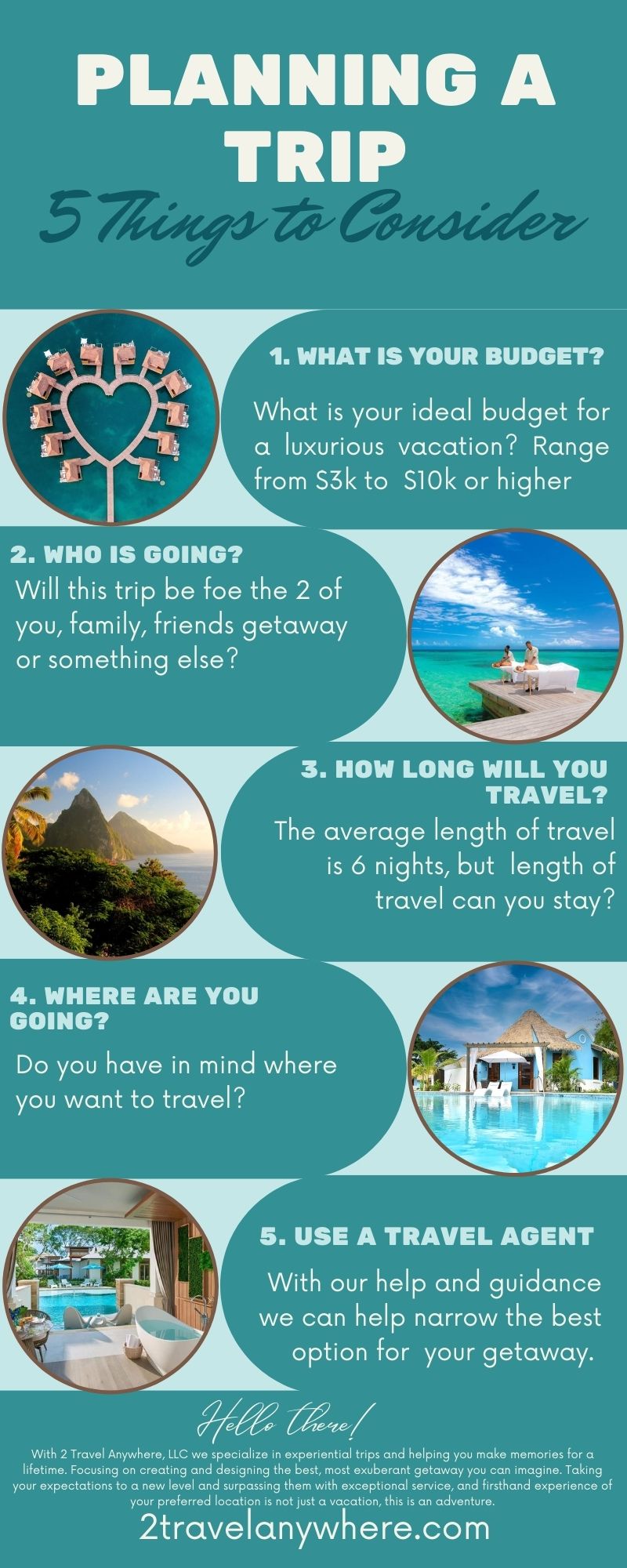 5 Things Consider Trip Planning